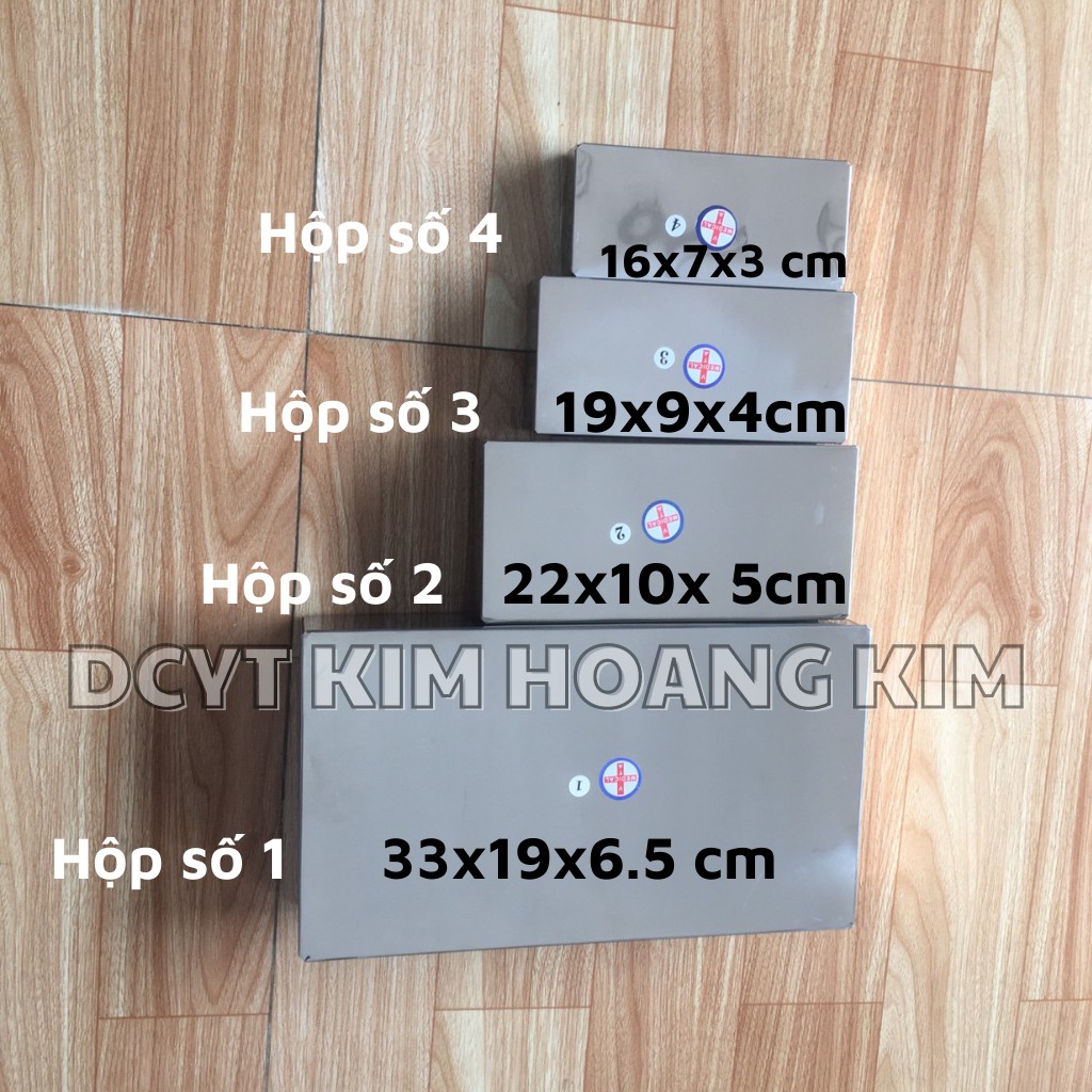 HỘP Y TẾ CHỮ NHẬT INOX (cỡ lớn- số 2)