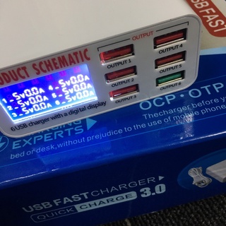 Sạc thông minh USB FAST 6 cổng