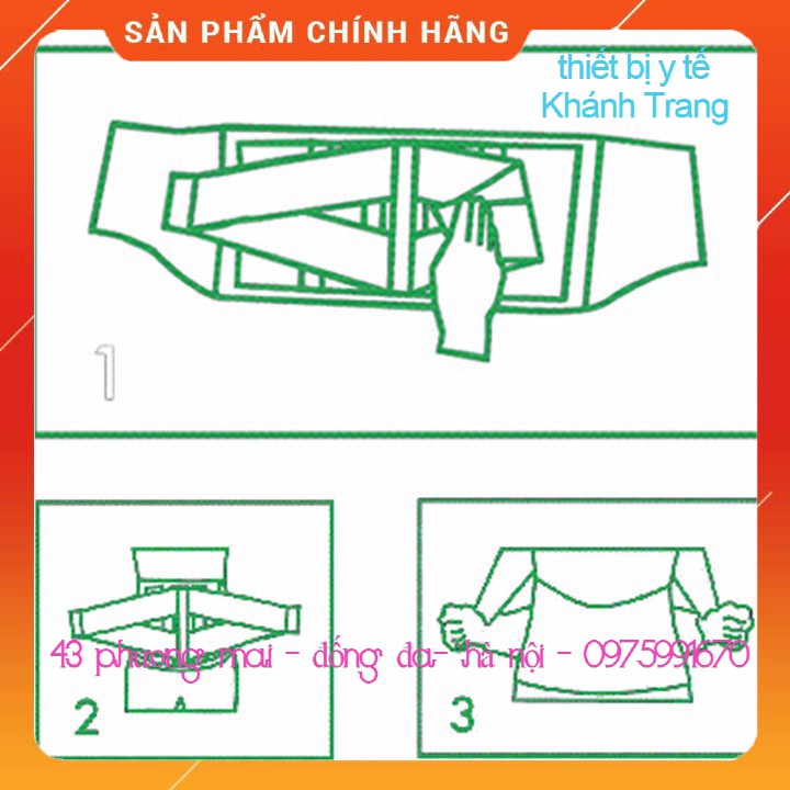 (Gía Sỉ ) Đai lưng cột sống Orbe H1 chữa đau lưng, thoát vị đĩa đệm