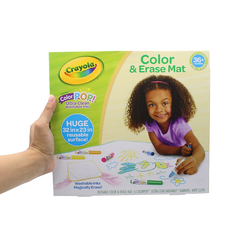 Bộ Thảm Tô Màu Crayola Color And Erase Mat