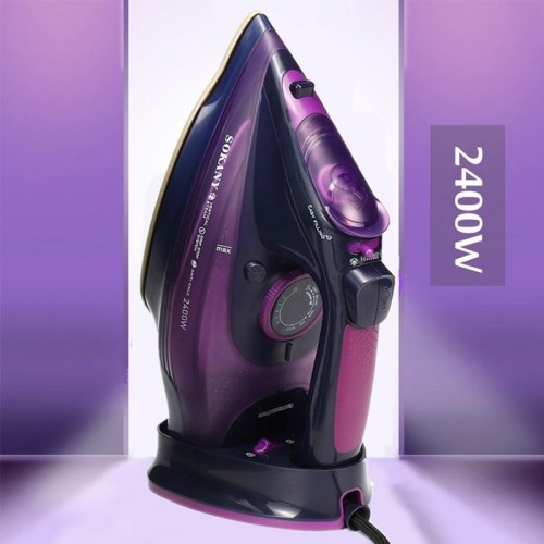 Bàn là, bàn ủi hơi nước cầm tay không dây SONAKY cao cấp công suất lớn 2400W với 5 chế độ ủi