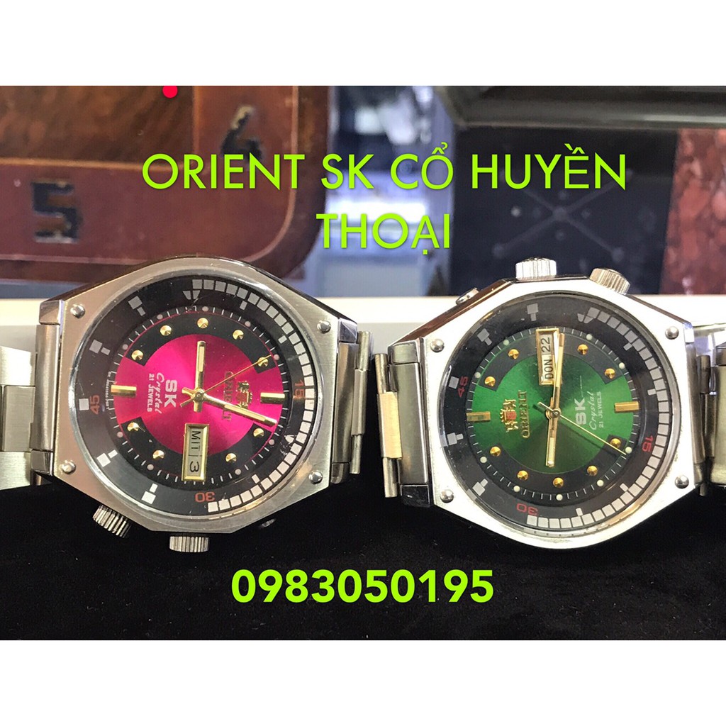 Đồng hồ Nam Orient SK năm 1970 ==>> Dòng cổ thách thức mọi thời đại.