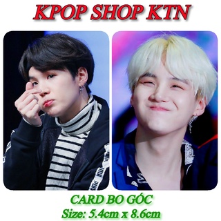 Sét card bo góc suga bts