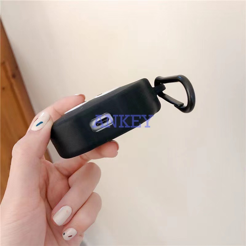 OPPO Enco Air / Air 2 Pro X X2 Free 2 2i Play R Vỏ Bảo Vệ Hộp Sạc Tai Nghe Bằng Silicon Mềm Hình Cún Hoạt Hình Cho