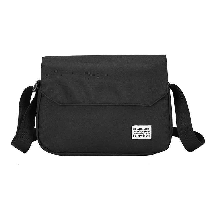 túi xách hàng ngày cặp đôi màu đồng nhất TTF180 Túi Đeo Chéo Canvas Thời Trang Hàn Quốc Học Sinh Sinh Viên Đi Học , Đi Chơi