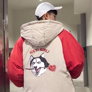 Áo khoác dù hai lớp siêu cute