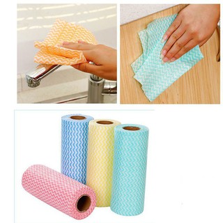 Cuộn Khăn Giấy Lau Bếp Đa Năng 50 Tờ