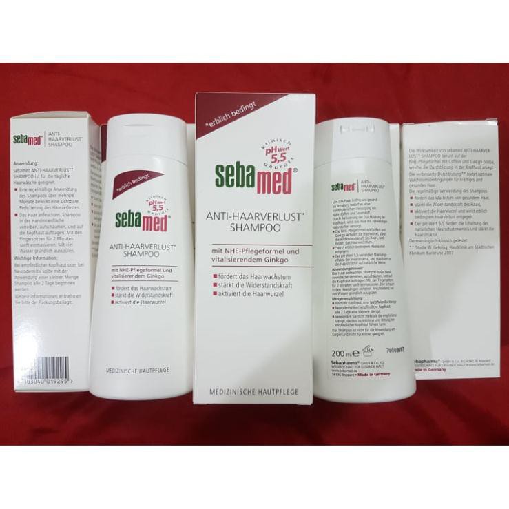 [Chính Hãng]  DẦU GỘI CHỐNG RỤNG TÓC SEBAMED ANTI- HAARVERLUST