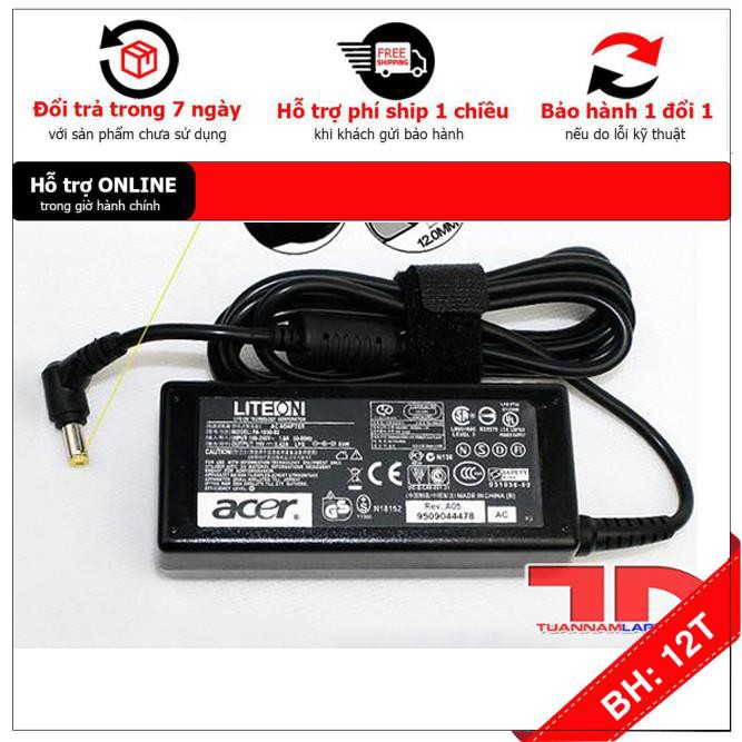 [BH12TH] [- Sạc Laptop Acer 5810 5820 5830 5910 5920 5925 3.42A 65W ZIN
