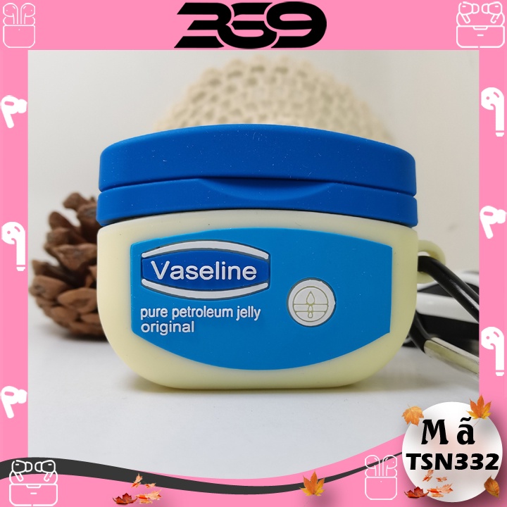 Case Airpods 1/2/3 Lọ Vaseline, - Mã TSN332