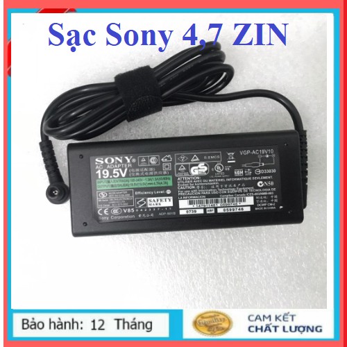 Sạc Laptop Sony Vaio 19.5V - 4.7A ZIN - (Adapter Sony 19.5V – 4.7A)