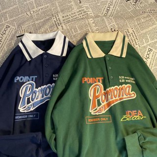 [Hàng Order]Áo polo dài tay ulzzang