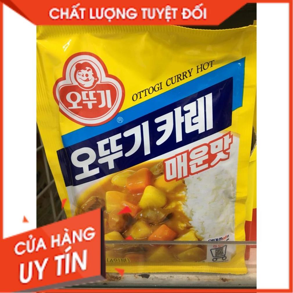 BỘT CÀ RI HƠI CAY OTTOGI HÀN QUỐC 1KG - 카레 약간 매운맛 GIÁ NHÀ HÀNG