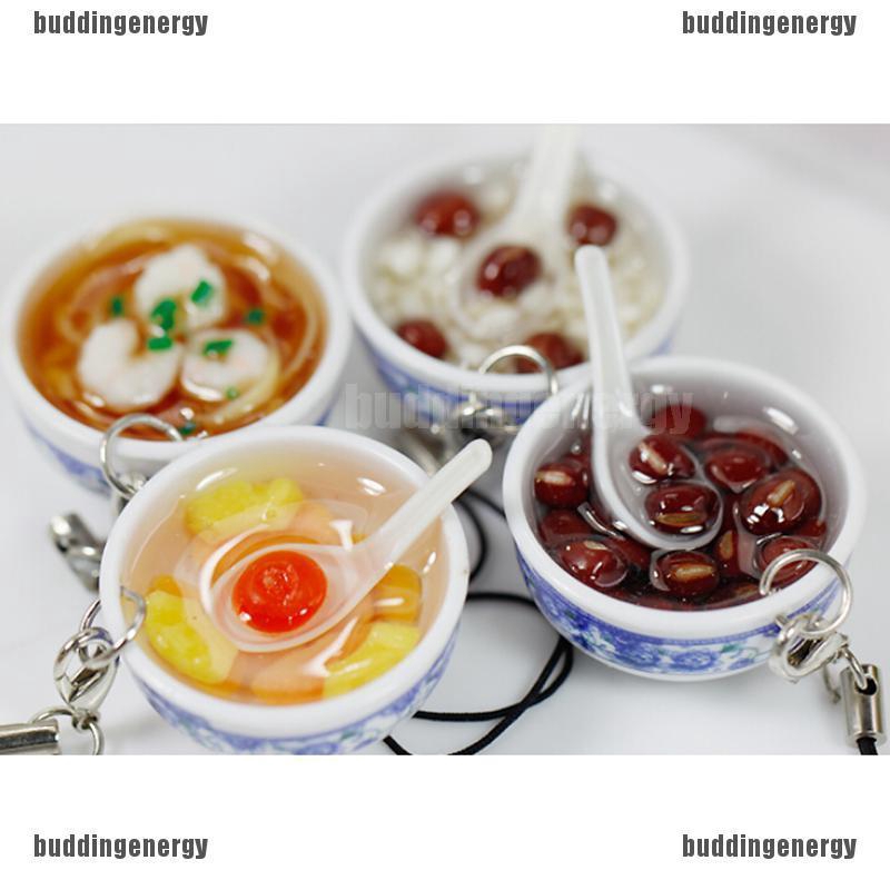 Móc khóa hình đồ ăn dễ thương