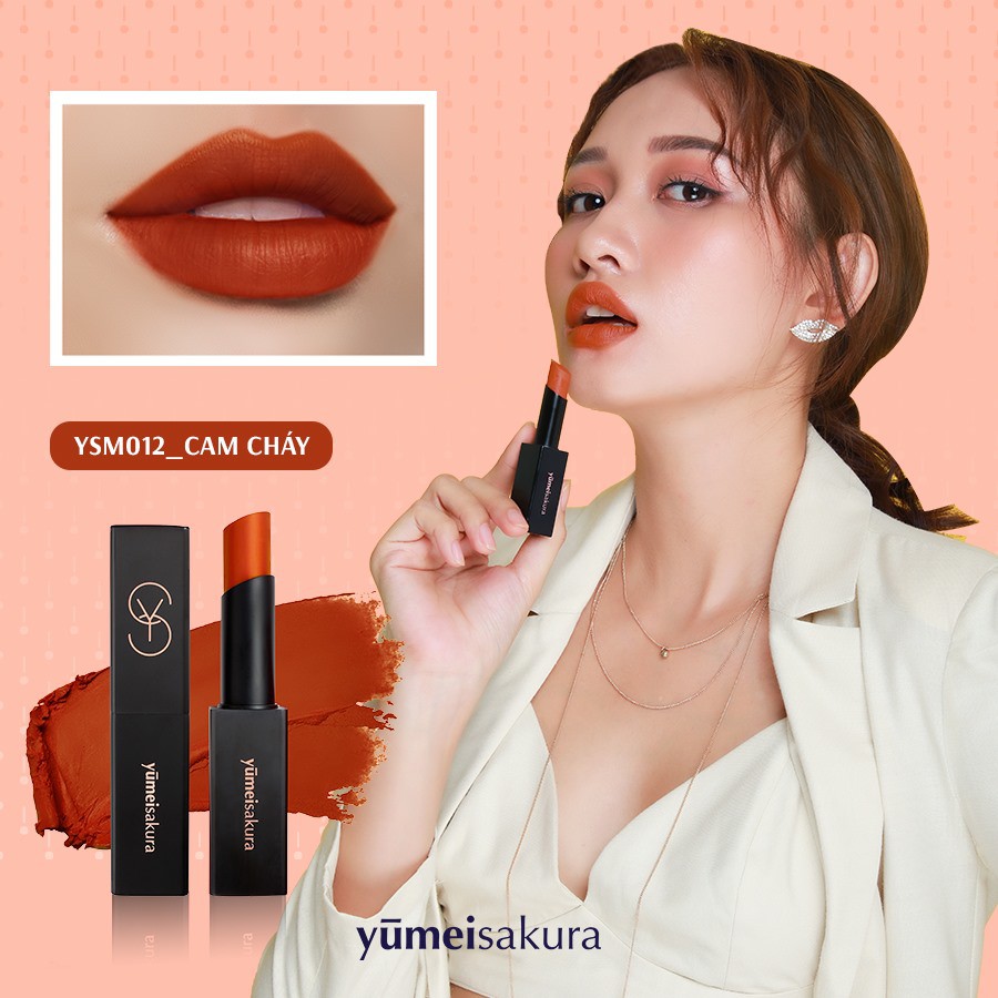 SON LÌ CAO CẤP NHẬT BẢN YUMEI SAKURA TONE ĐẤT- NINH DƯƠNG LAN NGỌC ĐẠI DIỆN