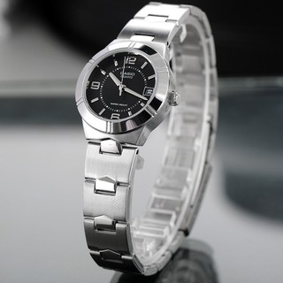 Đồng hồ Nữ Casio LTP-1241D-1ADF dây inox