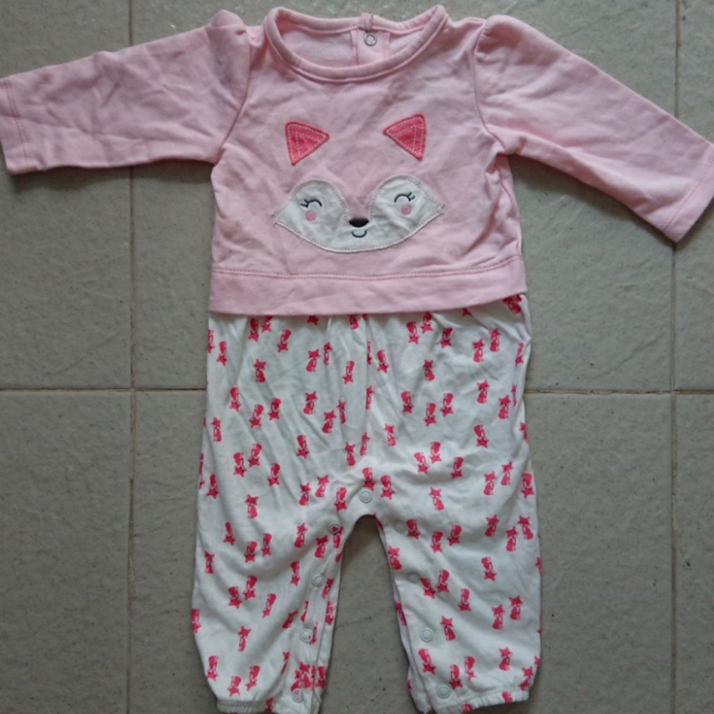 Body dài không vớ Carter's cho bé gái
