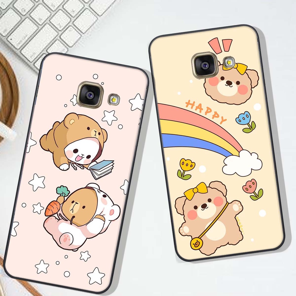 Ốp lưng Samsung A9 PRO in hình Gấu xinh xắn, Bò sữa đáng yêu,  ĐẸP -  RẺ - XINH - ĐỘC ĐÁO