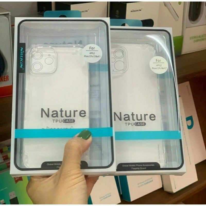 Ốp lưng dẻo Nilkin Chính hãng iPhone 13 pro max/13 pro/13/13 mini/ 12 mini/12/12 Pro/12 pro max.
