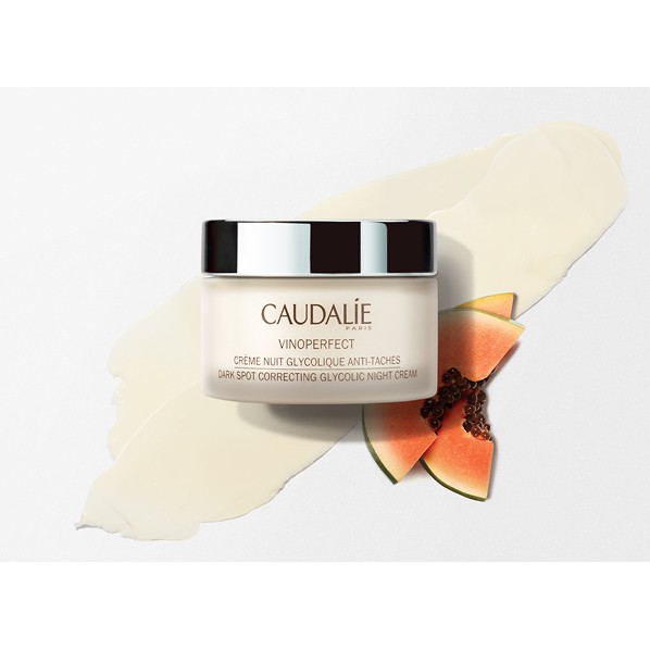 Caudalie Vinoperfect Brightening Glycolic Night cream kem dưỡng sáng min da ban đêm 15ml Fullbox (Bill Mỹ)