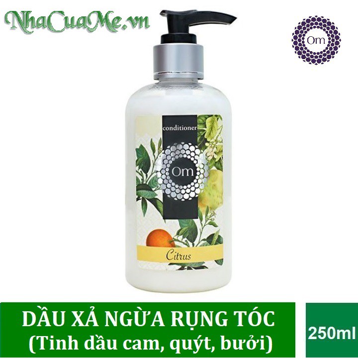 Dầu xả ngăn rụng tóc tinh dầu Cam Quýt Bưởi Citrus Om Fountain 250ml