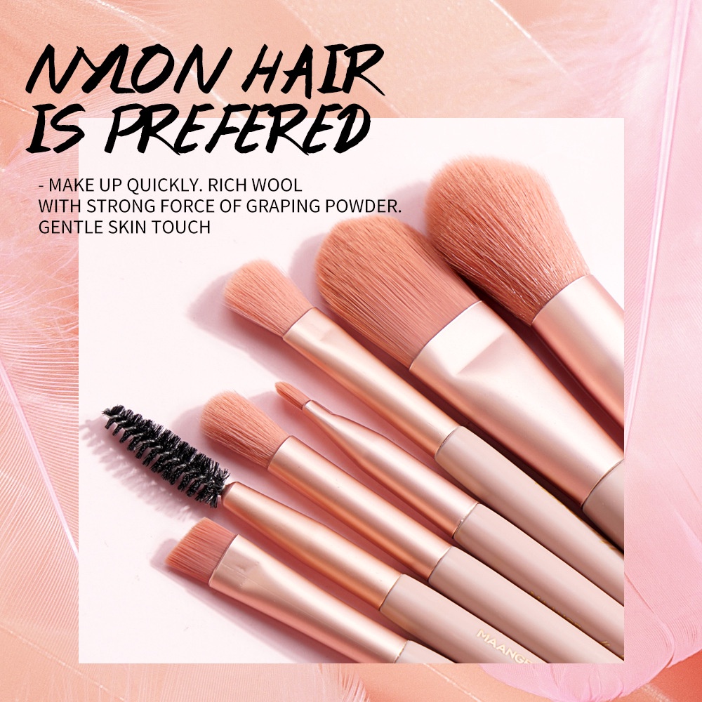 GDTIMA mini chất lượng cao tóc mềm chất bộ dụng cụ trang điểm dụng cụ trang điểm mắt 8 chi