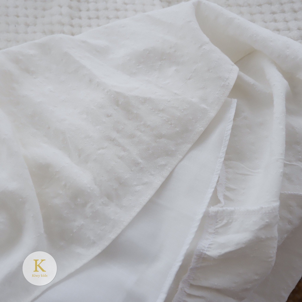 Váy bé gái maxi KIWY KIDS chất linen thô nhăn màu hồng ngọt ngào Kidsh2163 cho bé từ 5 đến 11 tuổi