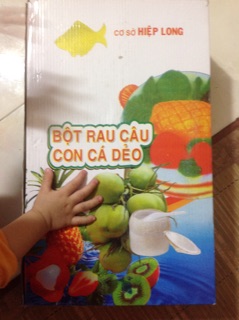 Rau câu cá dẻo Hiệp Long 1 thùng ( 120 gói)