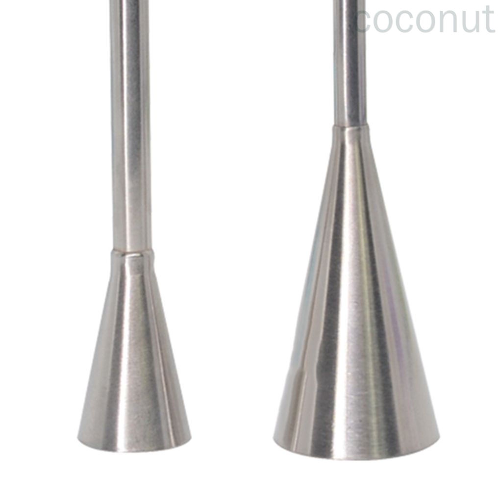 Bộ 2 Đuôi Bắt Bông Kem Trang Trí Bánh Bằng Thép Không Gỉ