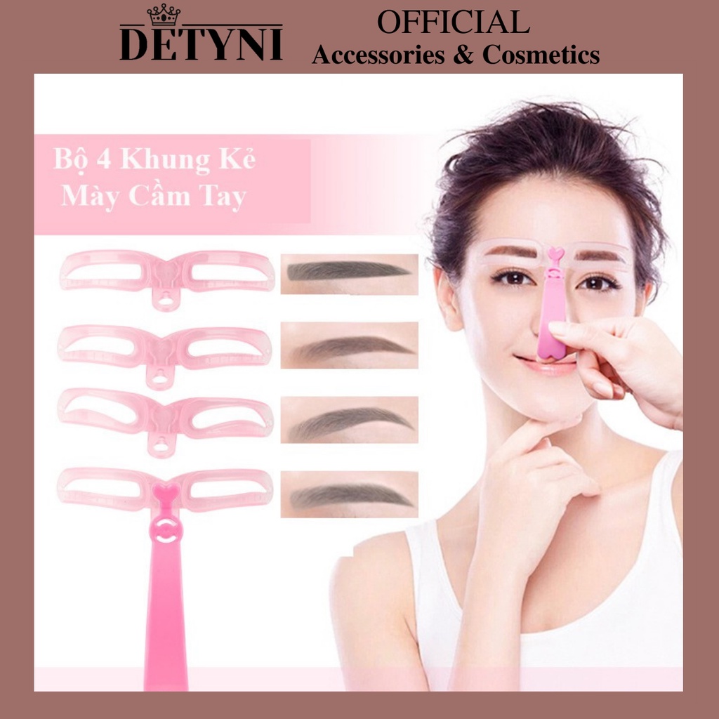 Bộ 8 Khung Kẻ Chân Mày Magic [GIÁ CỰC RẺ]  Cầm Tay Siêu Tiện Lợi | BigBuy360 - bigbuy360.vn