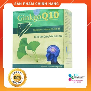 Bổ Não Ginkgo Q10- hỗ trợ tăng cường tuần hoàn máu não