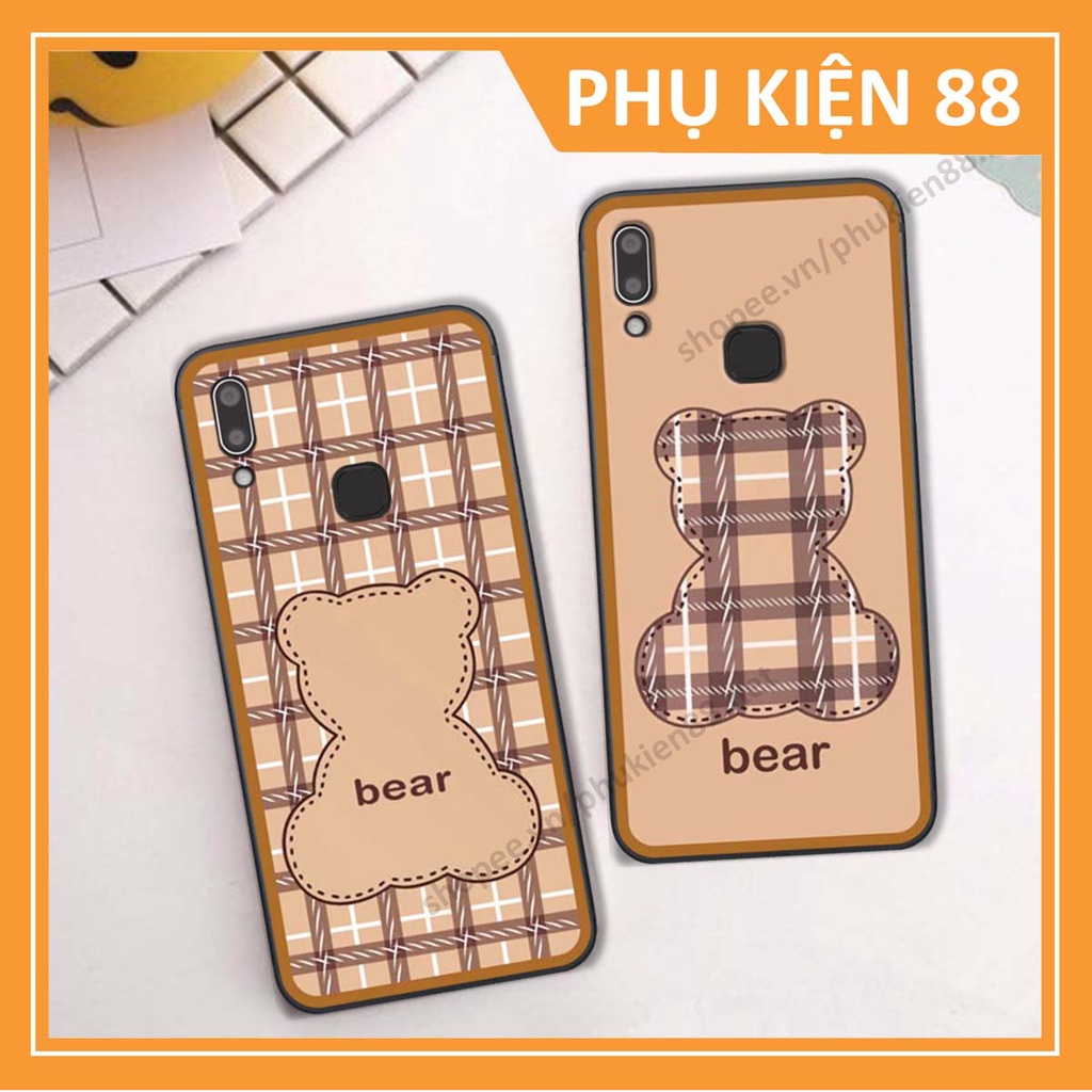 Ốp lưng Vivo Y91 / Y91c / Y93 / Y95 ốp điện thoại LineBear, bé tóc xù, hoa siêu đẹp