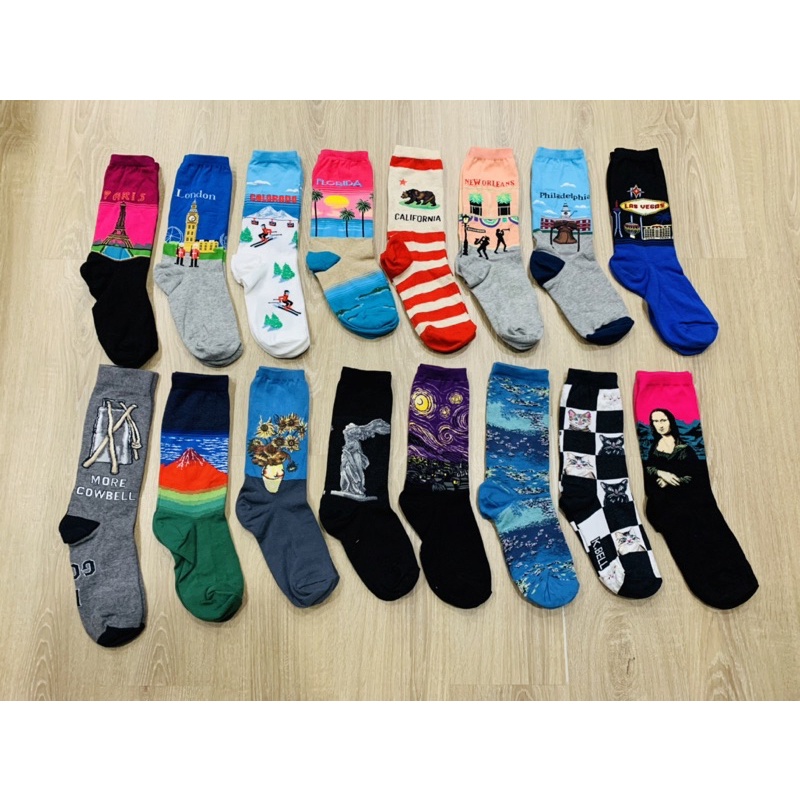 Vớ K.B.E.L.L Cổ Trung Nam Nữ Cotton Thoáng Mát Thoải Mái Và Êm Ái Khi Sử Dụng