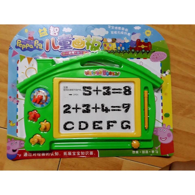 Bảng viết tự xoá, bảng từ thông minh an toàn cho bé dễ dàng sử dụng