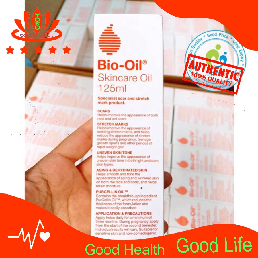 Tinh dầu (60ml + 125ml) giảm rạn da, làm mờ sẹo cho mẹ bầu, mẹ sau sinh và trẻ em Bio Oil, Nam Phi Yoko Pharma