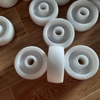Con lăn nhựa phi 49 trục 10 mm