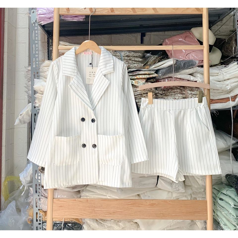 Set vest quần đùi + áo vest ( 2 chi tiết) | BigBuy360 - bigbuy360.vn