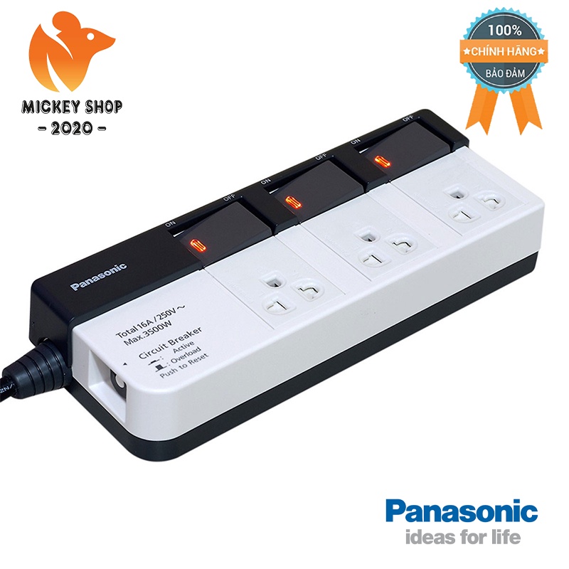 Ổ CẮM CÓ DÂY CAO CẤP PANASONIC WCHG2836 / WCHG28334 / WCHG28352 / WCHG24332W-VN / WCHG24332