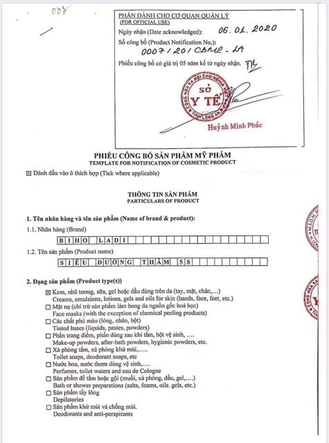 Combo BIHO LADI siêu dưỡng thâm 5s [mua 2 được 4] | BigBuy360 - bigbuy360.vn