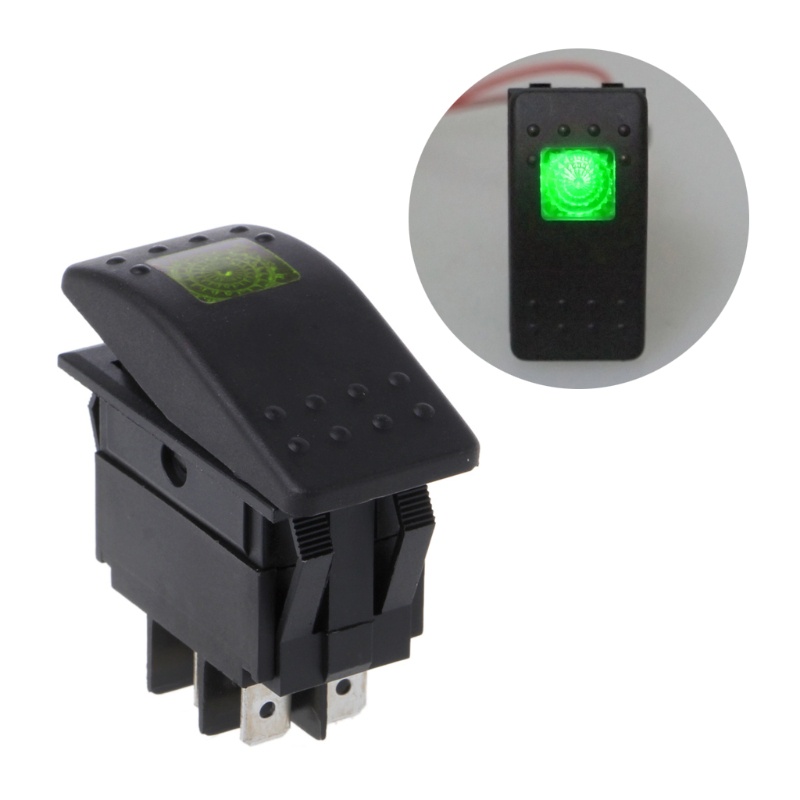 Công Tắc Nguồn 4 Chấu 12V 20A Cho Tàu Thuyền DIY