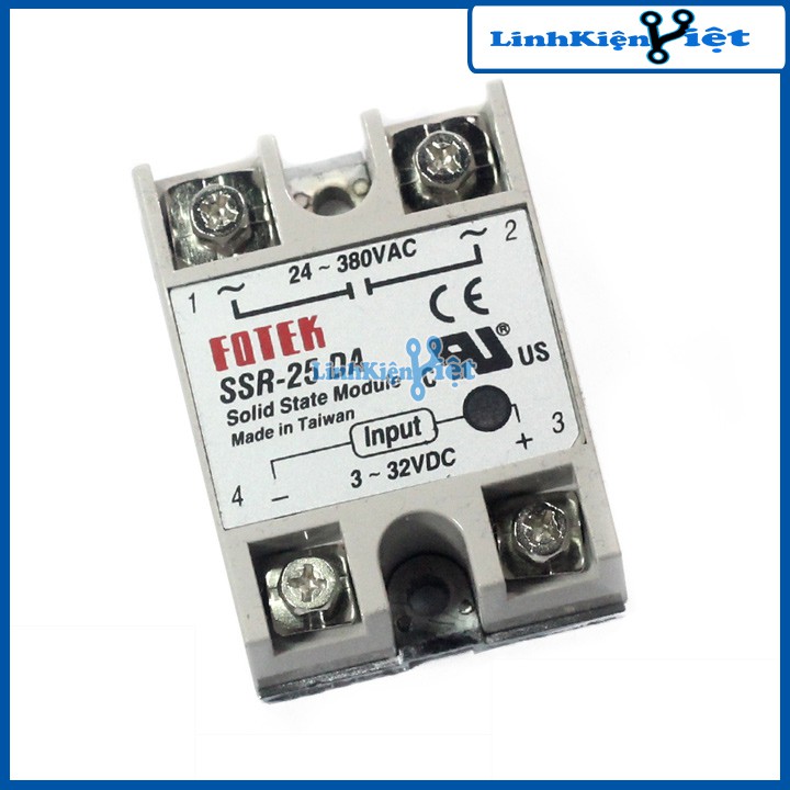 Relay Bán Dẫn Fotek SSR-25 DA