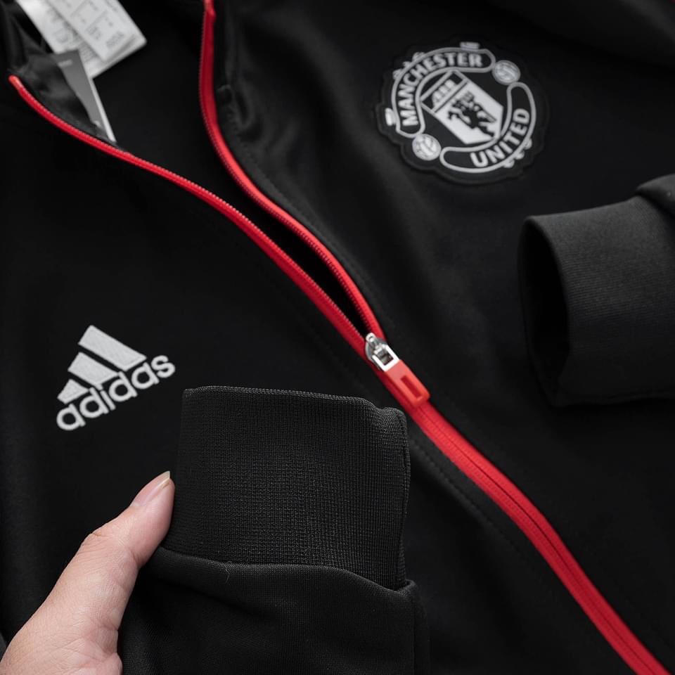 Bô áo khoác bóng đá Manchester United, áo khoác nỉ cao cấp MU