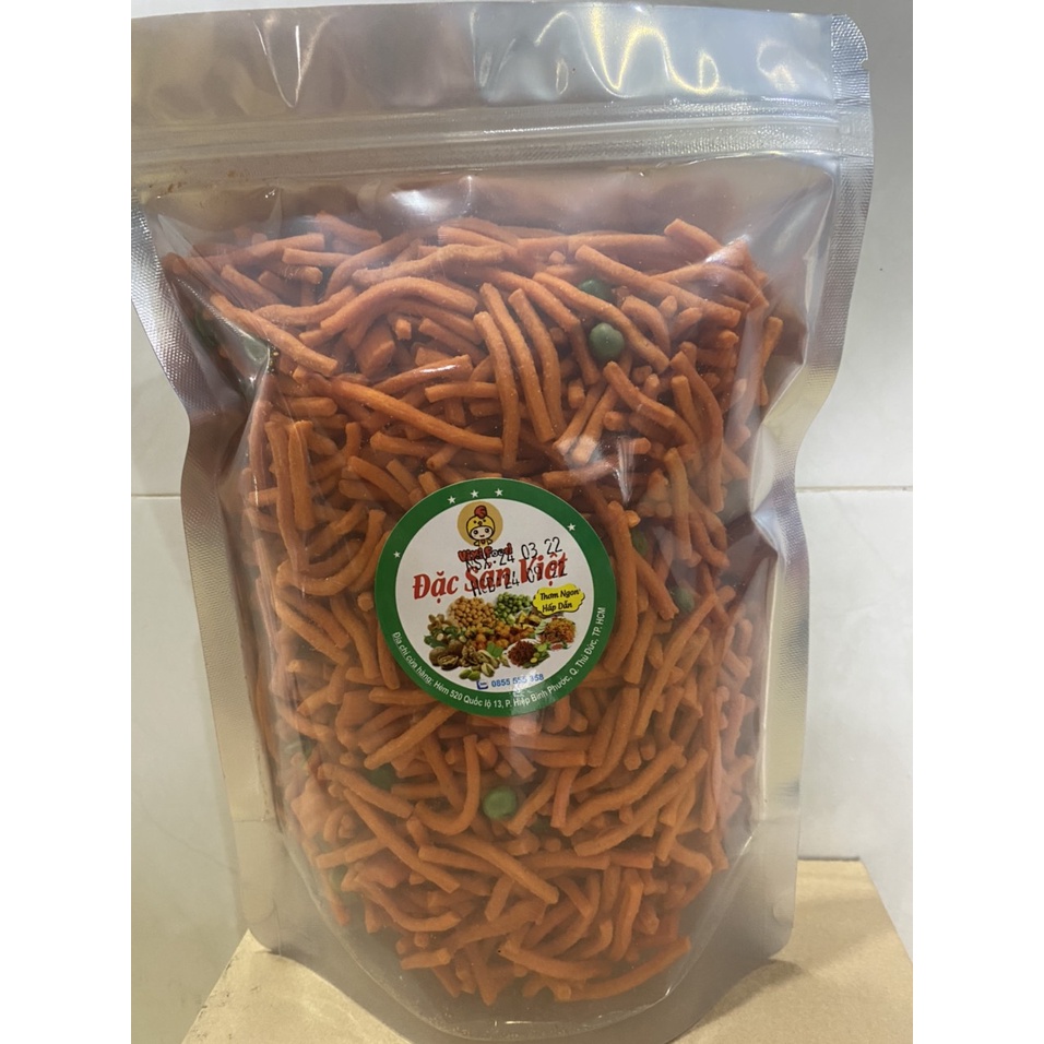 500gr bim bim que đậu hà lan-đồ ăn vặt