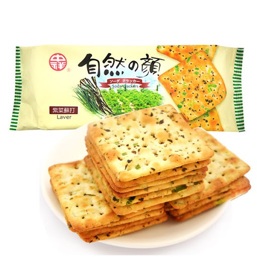 Bánh Crackers lạt gói 140gr
