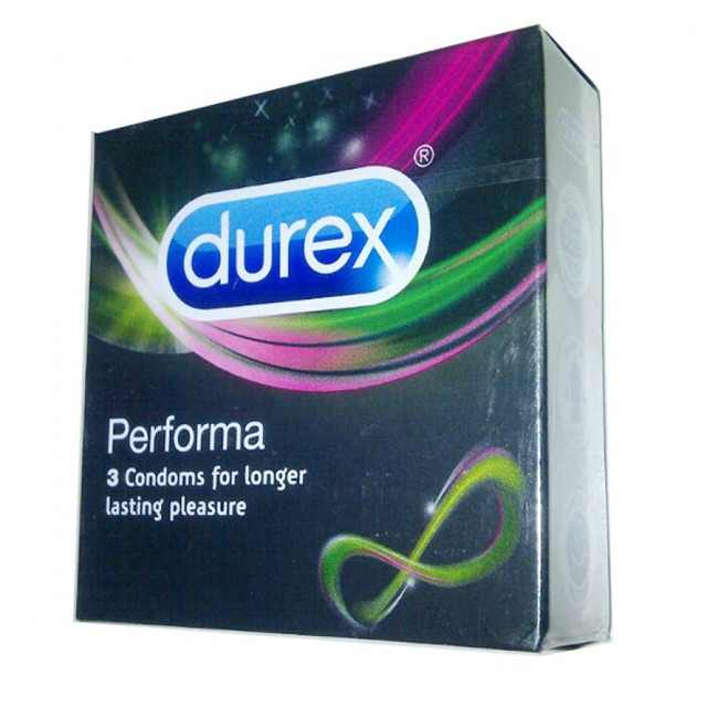 Bao cao su Durex Performa HỘP 3 CÁI