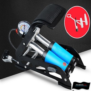 Bơm Hơi Đa Năng Đạp Chân 2 Piston