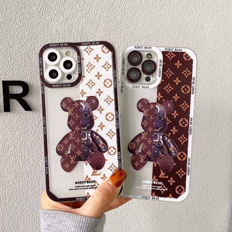 Ốp điện thoại họa hình gấu đáng yêu thích hợp cho IPhone 13 12 Mini 11 10 Pro XS Max X XR 8 7 6 6S Plus SE 2020