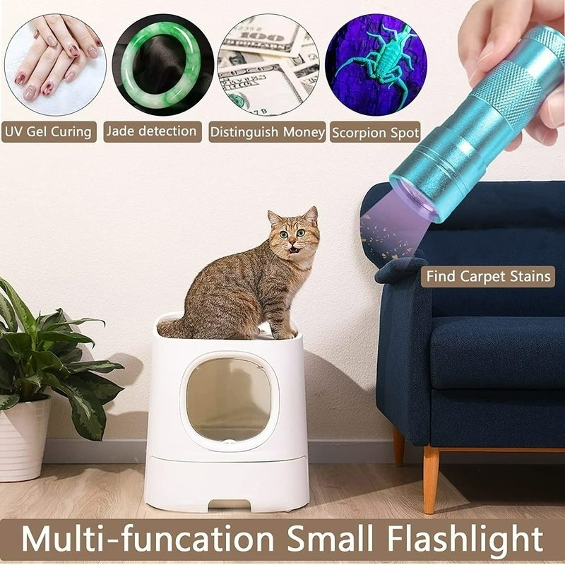 Đèn LED Sấy Khô Móng Gel UV Mini Cầm Tay Bằng Silicone
