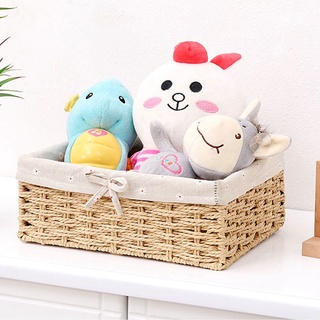 Giỏ đan mây thủ công đựng trái cây/đồ ăn vặt