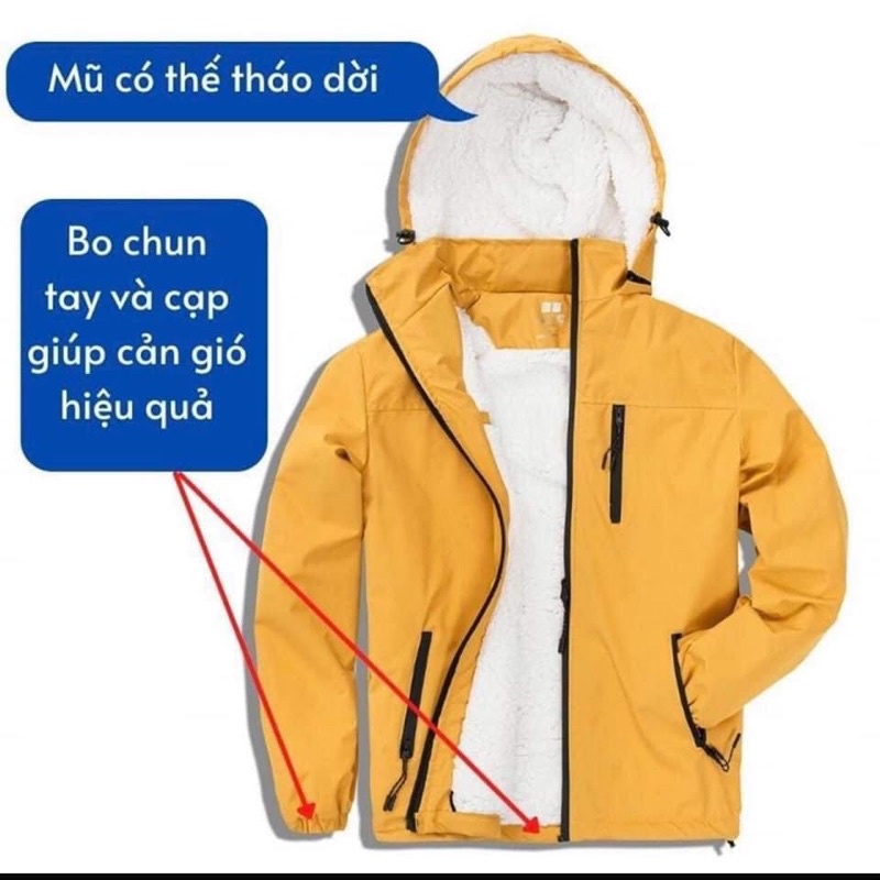 Áo khoác gió tráng bạc cao cấp lót lông toàn bộ , áo về đủ màu đủ size cực hót | BigBuy360 - bigbuy360.vn